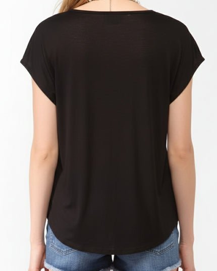 ROUND NECK T-SHIRT