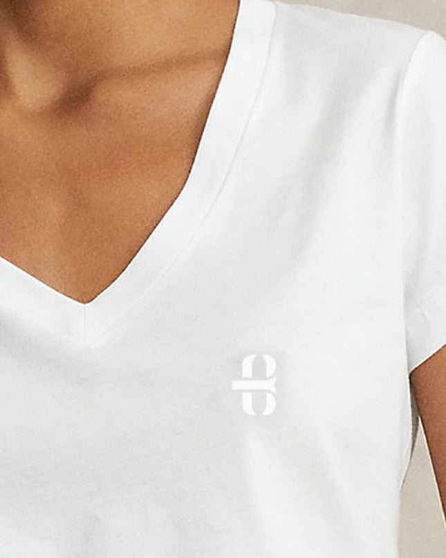 V NECK T-SHIRT