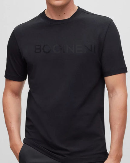 BLACK ROUND NECK T-SHIRT
