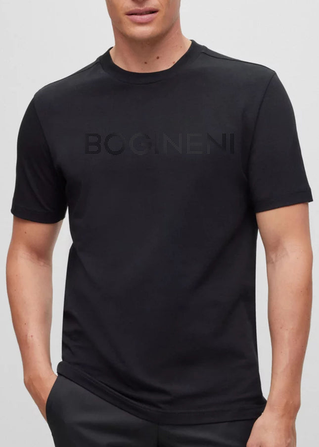 BLACK ROUND NECK T-SHIRT
