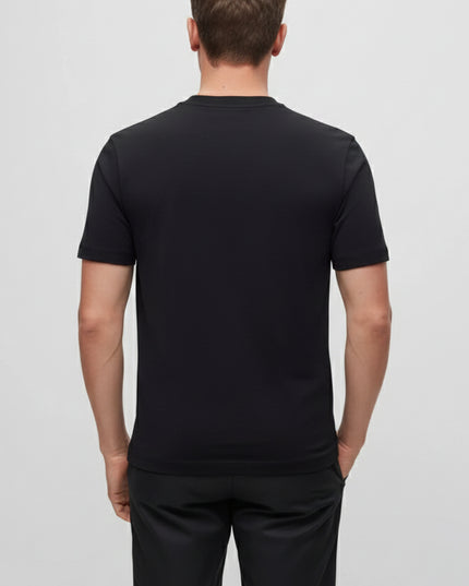 BLACK ROUND NECK T-SHIRT