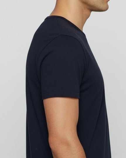 BLACK V NECK T-SHIRT